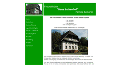 Desktop Screenshot of gruppenhausleisenhof.de