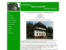 Tablet Screenshot of gruppenhausleisenhof.de